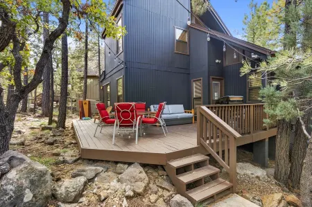 Elite Mountaintop Cabin w/ 2 Decks, Fire Pit & Loft !!SUPERHOSTS!! Pet Friendly