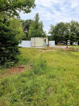Shipping Container close to Houghton