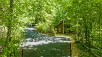 Little Log Cabin in the Woods