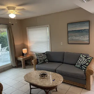 Ocean Front with Patio and Private Beach Access