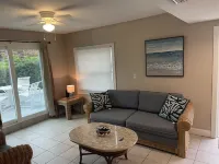 Ocean Front with Patio and Private Beach Access