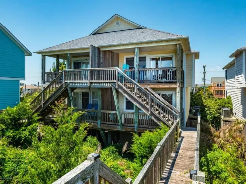 Oceanfront Paradise | Private Beach Access | Topsail Beach | Sleeps 10