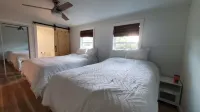 Modern Beach house with a great view, totally updated, private beach.