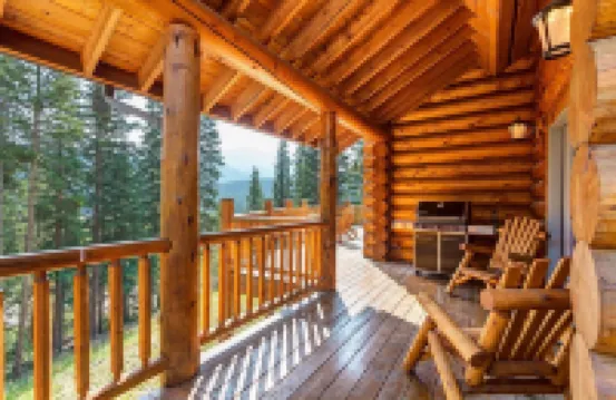 Luxurious Log Cabin, 4 Master Suites Romantic Winter Escape with Mountain View!