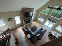 Newly built Luxury Mountain Chalet home offering spacious & comfortable living! Hotels in Hazle Township