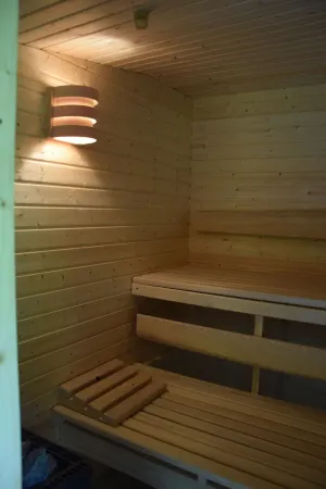 In a quiet village set-up on fantastic garden and forest area