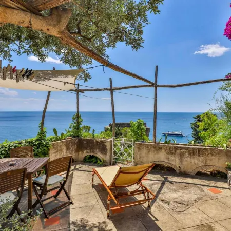 Villa with Terrace and Sea View in Ravello ID 3196