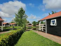 Chalets with a Bathroom, Near a Pond