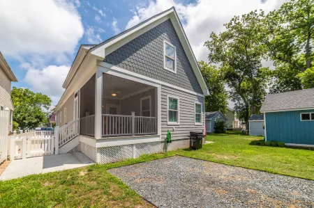 Open Floor Concept and Entertainment Room - Charming Coastal Retreat