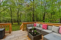 Lake Access and Expansive Deck - Charming Retreat with Cozy Fireplace