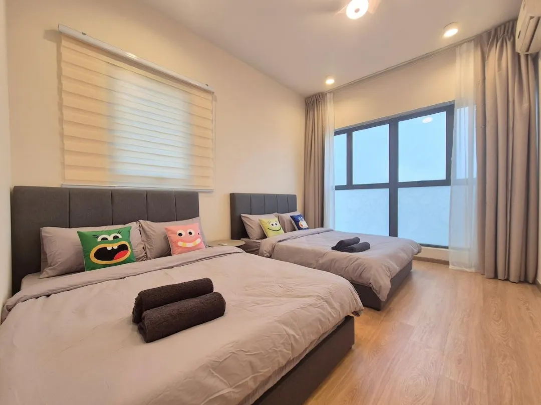[Seaview Mahjong Pop Art Home]8 Pax 3 Room 3 Baths - Johor Bahru