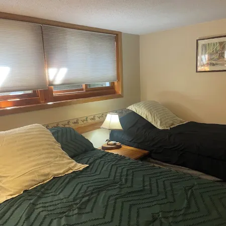 Beautiful lake side lower unit cabin on pelican lake