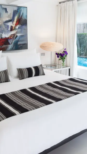 ห้องดีลักซ์, 1 ห้องนอน, ริมสระว่ายน้ำ