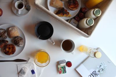 料理 オー ポルト アパートメンツの写真