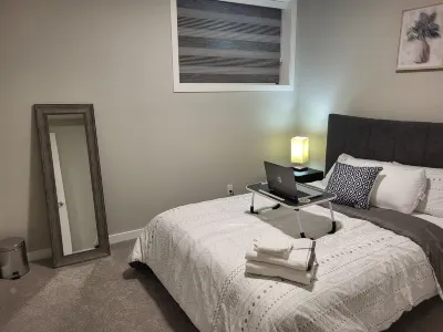 Home away from home with our cozy family friendly brand new legal basement suite Hotels near Canadian Tire