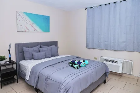 Tropical Haven: 3-BR Apart on Vega Baja Beach. 3min Drive to Blue Flag Beach