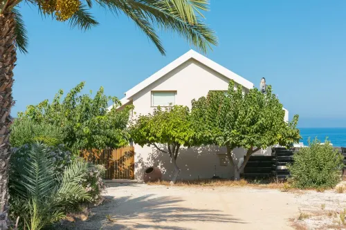 Seafront luxury villa with private swimming pool in Pomos, Cyprus.