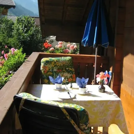 Small apartment 2-4 pers, wooden log cabin, cozy, quiet, sunny, close to the center