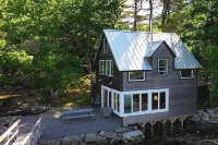 Historic Boathouse over Water, Stunning View, Private Pier + Dock + Mooring
