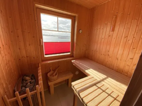 Vacation home Captains Hus directly on the Baltic Sea beach