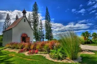 House with amazing architecture with private pool and full A/C. Hotels in Miradero