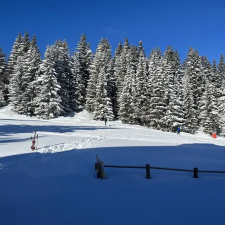 Ski on your feet. On Bellecôte, height of the Alpine Garden. Couffe 1850 Отели рядом с достопримечательностью «Куршевель 1650»