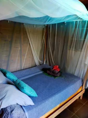 COUP DE COEUR: charming wooden bungalow with private pool