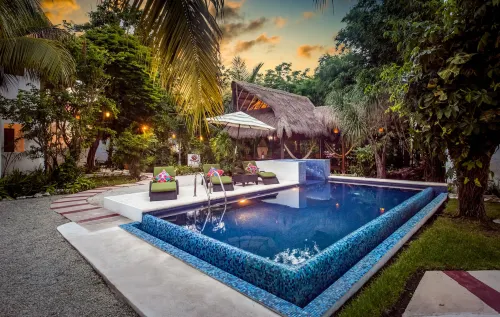 Villas El Encanto Cozumel - balcon