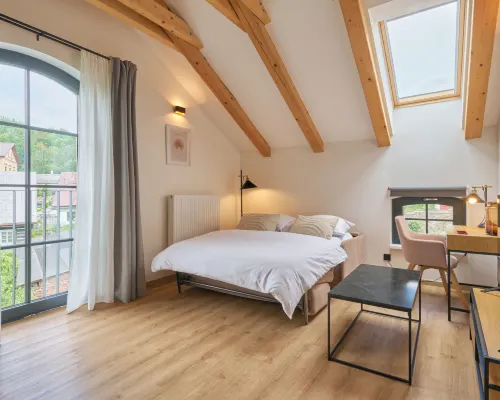 Luxury Mountain Attic with AC & Netflix Hotels in Cerny Dul