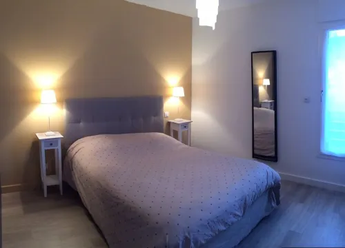 Between the lake and town center, 75 m², enclosed parking, terrace, elevator, WIFI - 2 étoiles