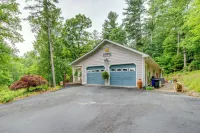 Creekside Hendersonville Haven Hot Tub and Fire Pit Hotels in Crab Creek