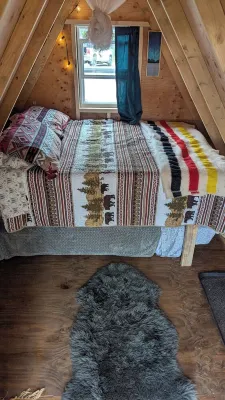 A-Frame glamping near Denali  National Park