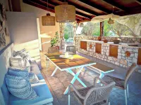 4-bedroom luxury familly villa with pool