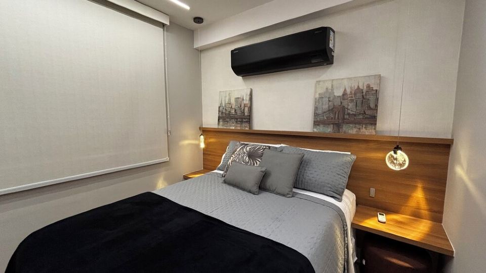 Brand new studio with spectacular balcony