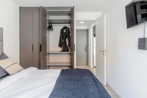 Luxury 1-bedroom apartment near WTC Montevideo with infinit pool 몬테비데오 호텔