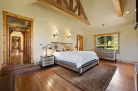 Rustic 8B Estate on 40 Acres – 9,900Sqft Estate on Private Ranch with 2 Hot Tubs