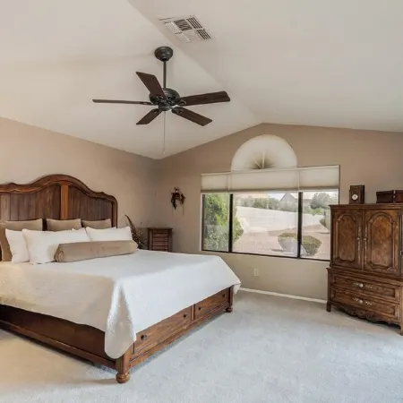 Charming 2-bedroom 2 bath home in Saddlebrooke one with private back yard.