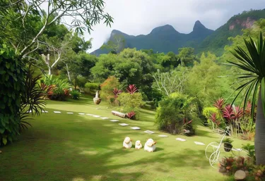 รูปภาพของสวนบนคอทเทจ