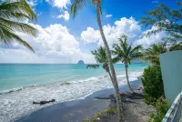 Villa Beach Front House with swimming pool and direct access to the beach Diamant Martinique