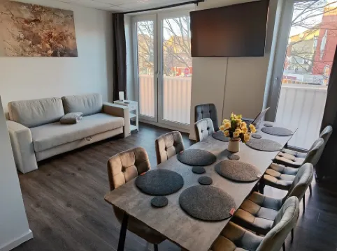 For families, vacationers & trade fair visitors. Close to Halle Münsterland & Preußenstadion