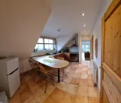 Small vacation apartment with garden view