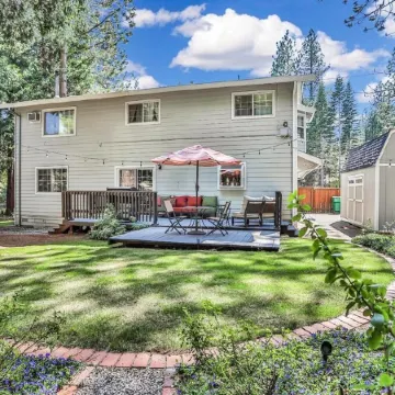 Country Style Mountain Home - View of Lake Forebay