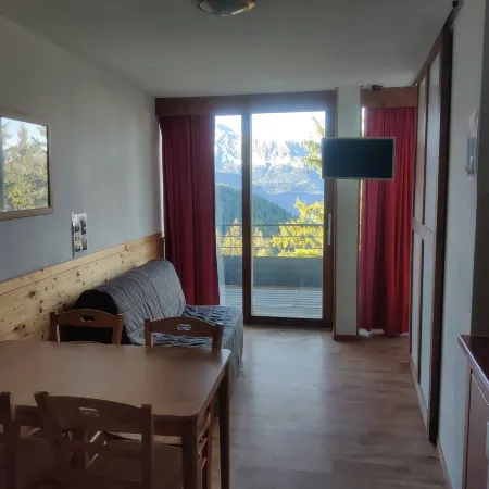 Modern Mountain Apartment with Balcony