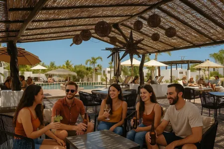 Ventana Blue Hotel Отели в г. Эль Сархенто