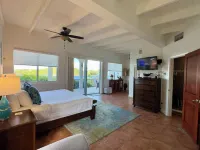 Stunning Estate on almost 2 acres with down island views of St John and the BVI Hotels in Frydendal