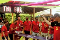 Haro San Vino Wine Fight Camping