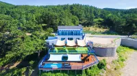 Pohang Blue Ocean Pension - ห้องครัว