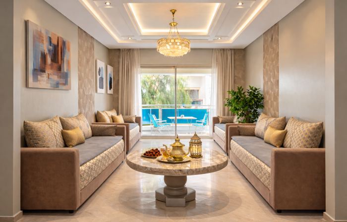 Luxurious Apartment in Sidi Bou Zid with Garden View