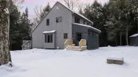 Catskills Mountain Home Near Windham w/ Fireplace & Open Living Deer Run Lodge by Avantstay