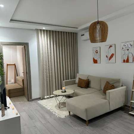 Cozy Hammamet Apartment  Beach, Pool, and Comfort Await